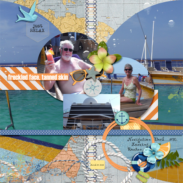 Navigation Deck_leaving Roatan