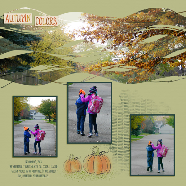 Neighborhood fall color