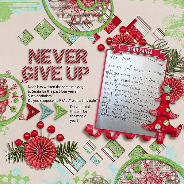 Never Give Up!