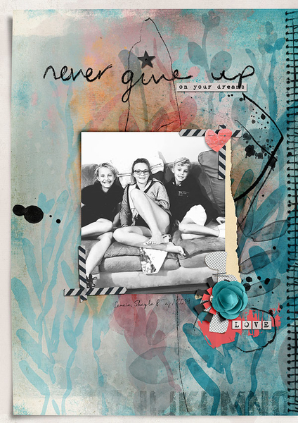 NEVER GIVE UP