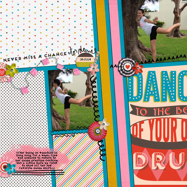 never miss a chance to dance
