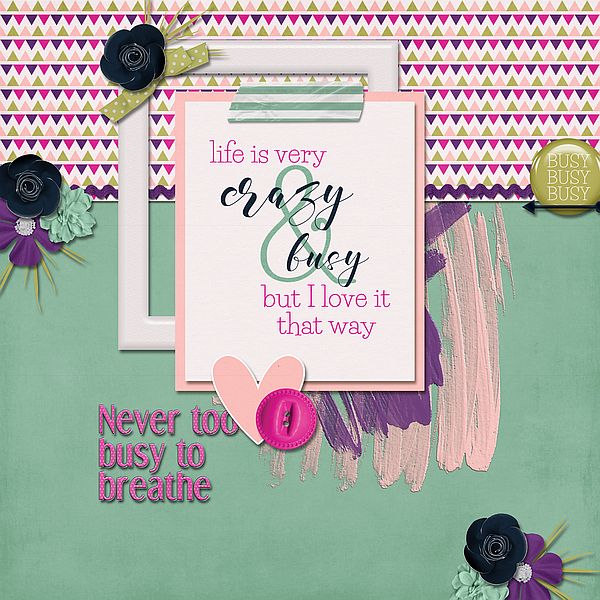 Never Too Busy to Breathe