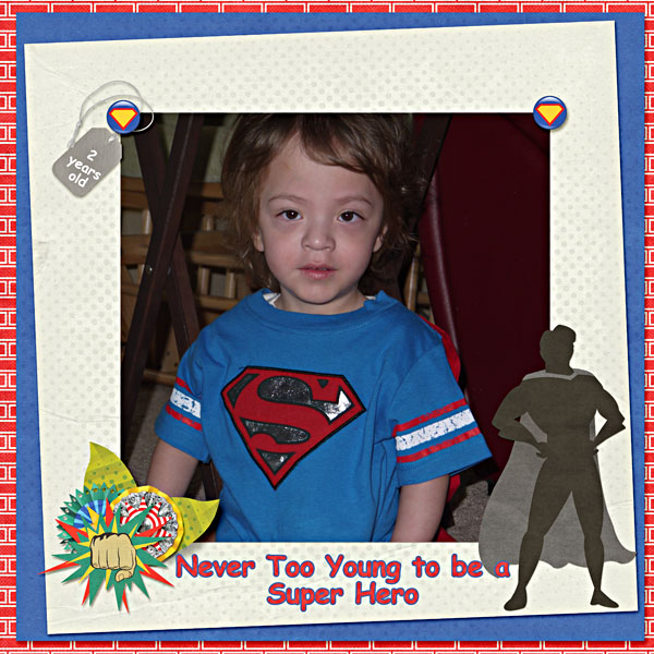 Never Too Young to be a Super Hero