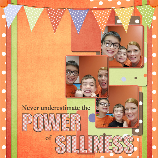Never underestimate the POWER of SILLINESS