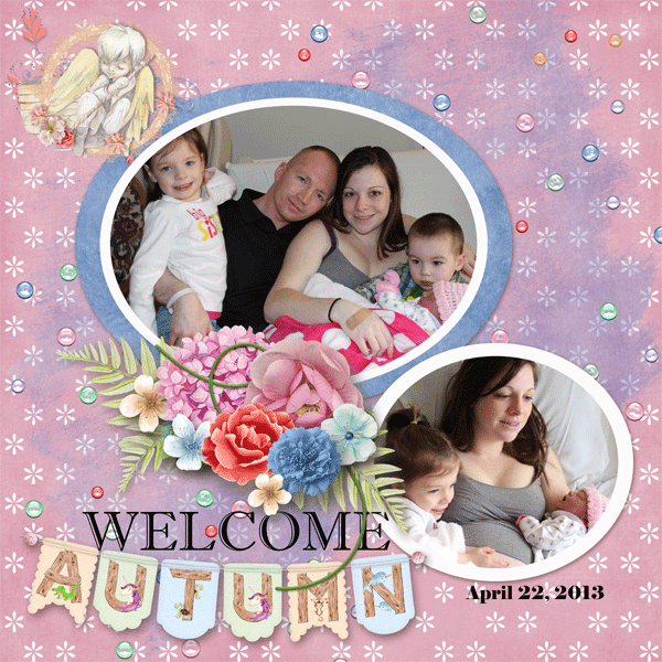 New Baby Sister Left