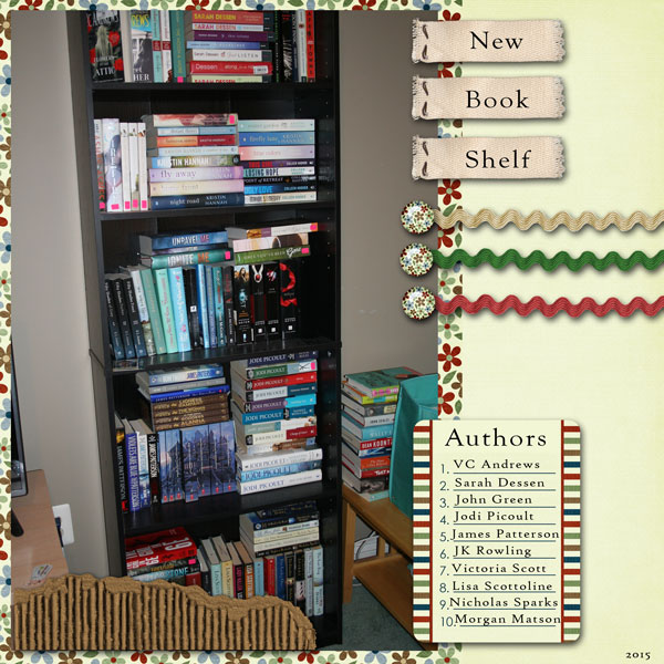 new book shelf