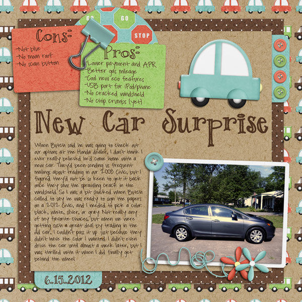 New Car Surprise
