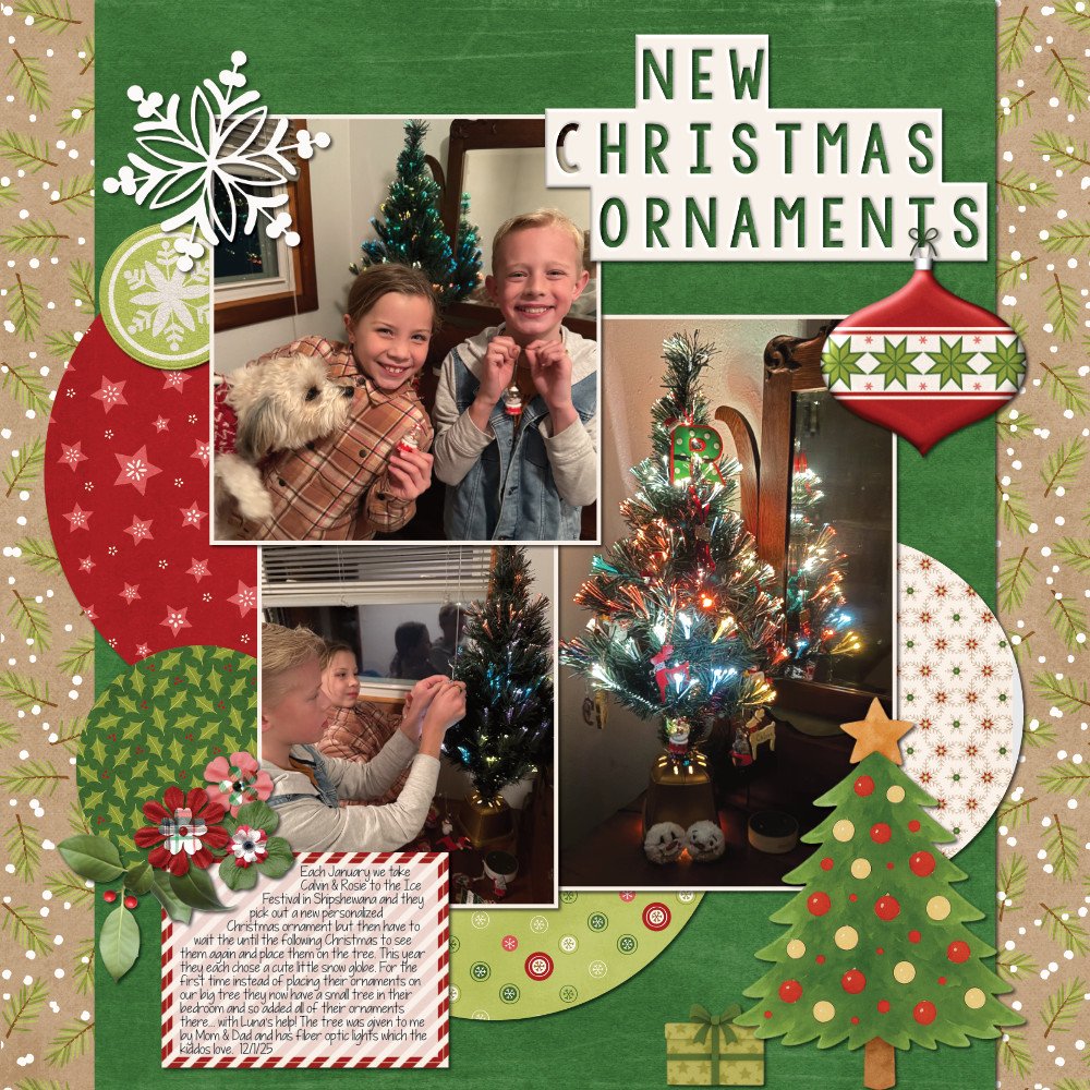 New Christmas Ornaments 12-1-25