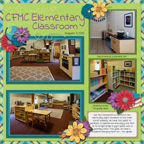 New Classroom Setup August 2020