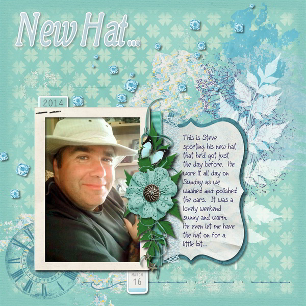 New Hat... (March Birthstone)