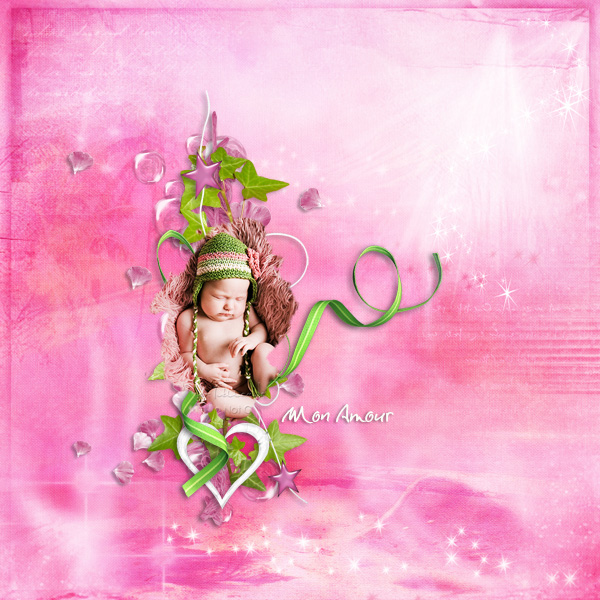 New kit The Life in Pink by d'@mour and Boudinette