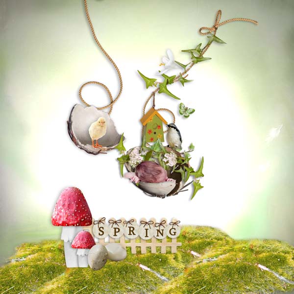 New kit Time To Spring by EloDesigns
