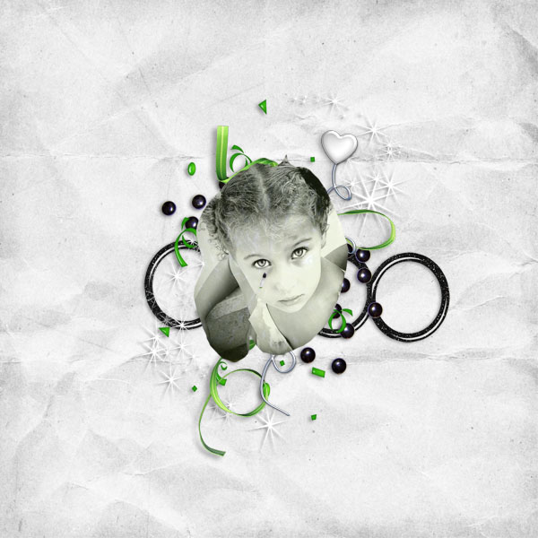 New kit  Une touche de Noir by Digi-Boudinette