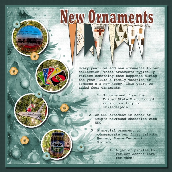 New Ornaments 2024