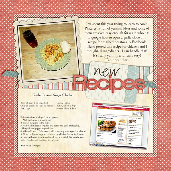 New Recipes