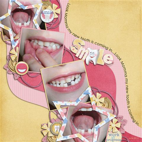 New tooth