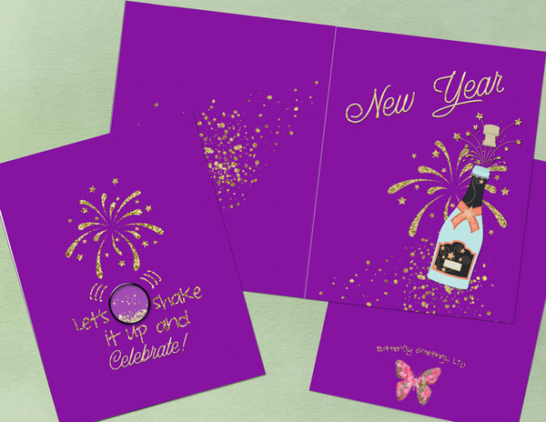 New Year Greeting Card