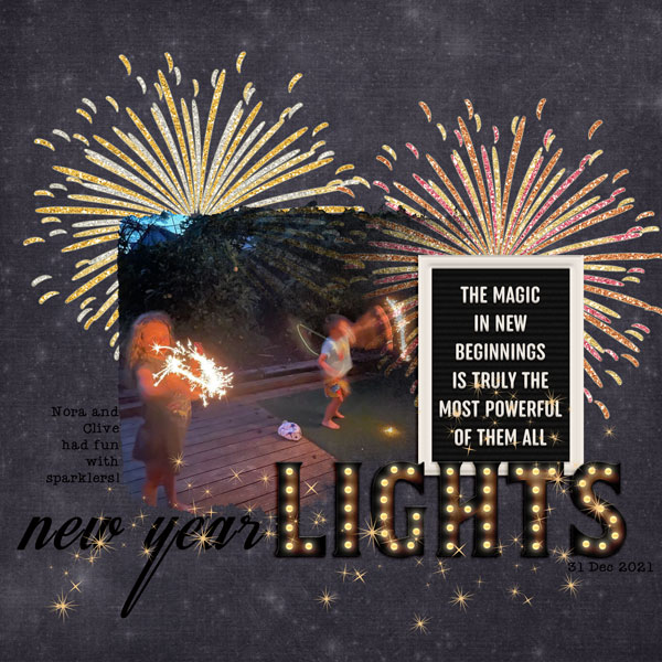New Year Lights