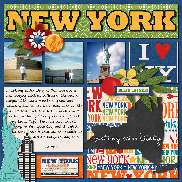 New York: Visiting Miss Liberty