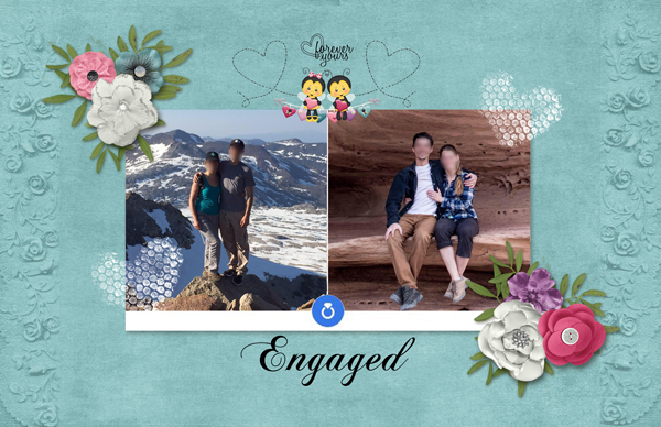 newly engaged!