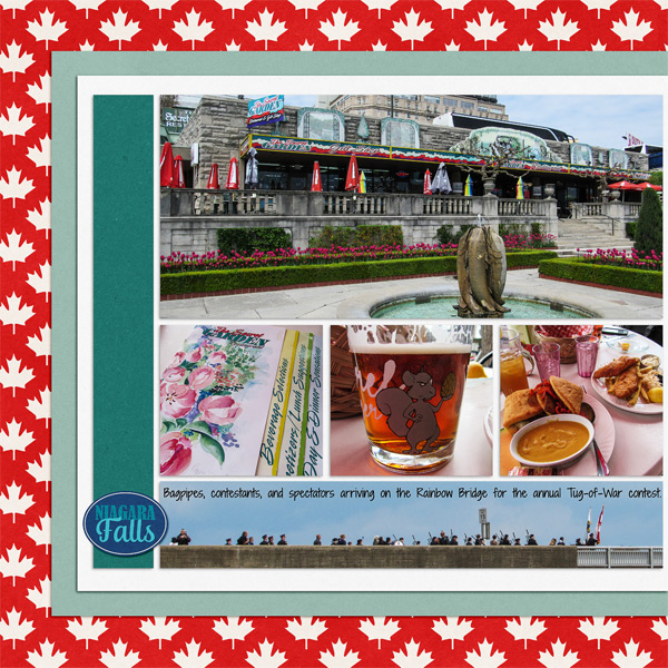 Niagara Falls, Day 2 - Lunch, left side
