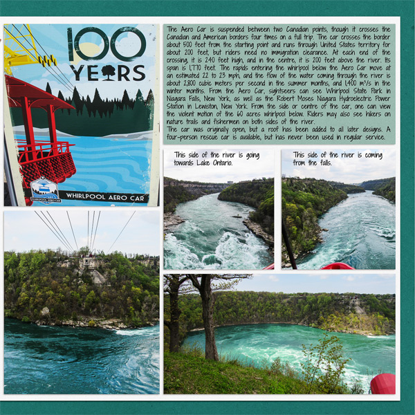Niagara Falls, Day 2 - Whirlpool Aero Car, right side