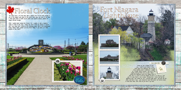 Niagara Falls, Day 3 - Floral Clock and Lighthouse