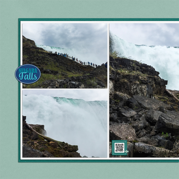 Niagara Falls Observation Tower views, left side
