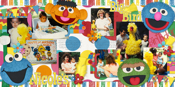 Nicole's Big Bird Bday