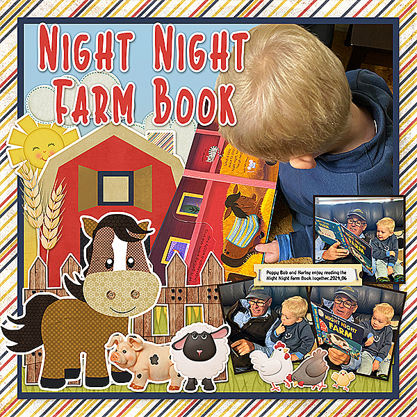 Night Night Farm Book