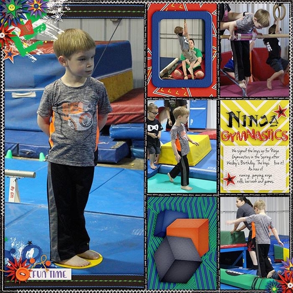 Ninja Gymnastics