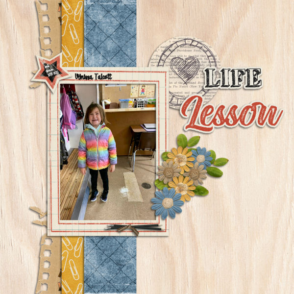 Nissa first day of 2nd grade