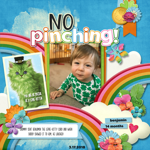 No Pinching Benjamin 2018