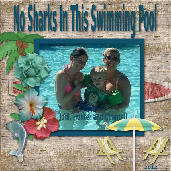 No Sharks In This Swimming Pool