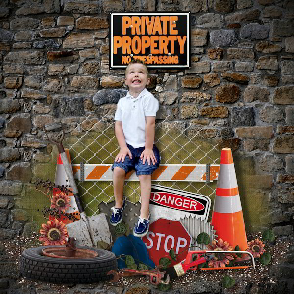 No trespassing