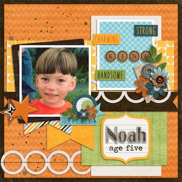 Noah, age five