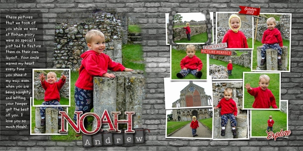 Noah at Binham Priory - Redo