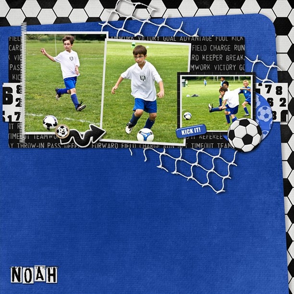 Noah Playing Soccer