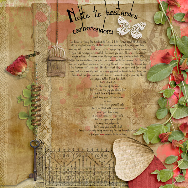 Nolite Te Bastardes Carborundorum