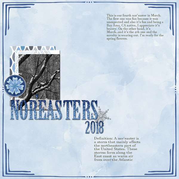 Nor'easters 2018