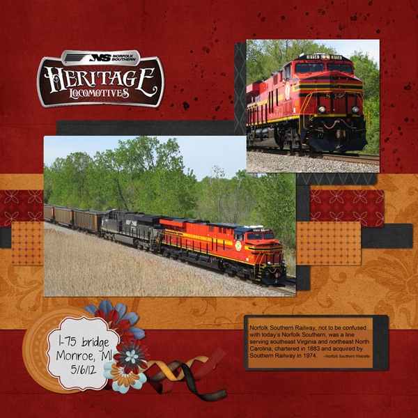 Norfolk Southern Railway Heritage Unit
