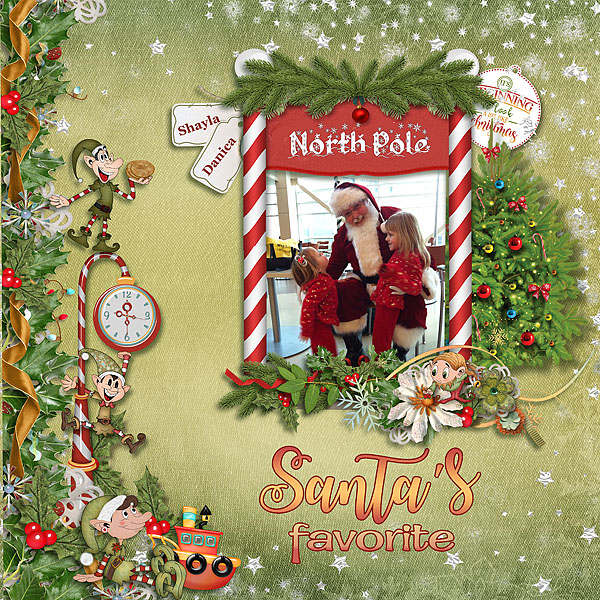 North Pole Santa