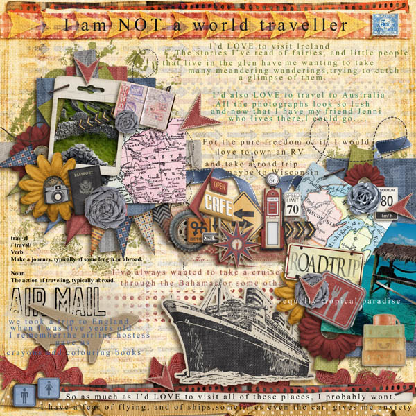 Not A World Traveller
