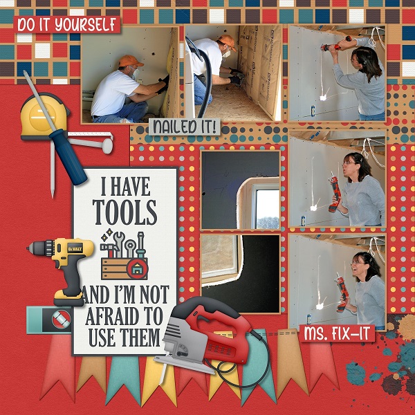 Not afraid to use tools