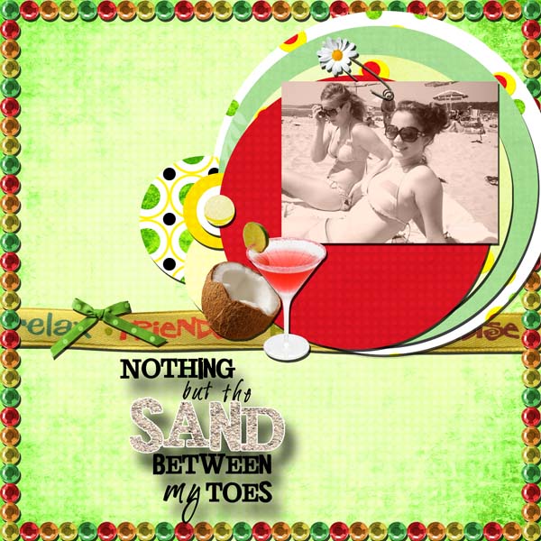 Nothing but the sand between my toes