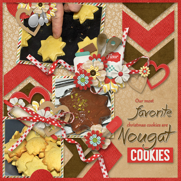 Nougat Cookies