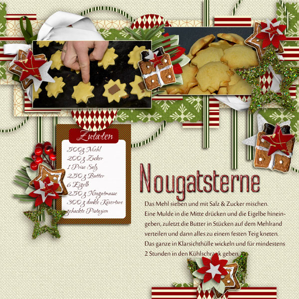 Nougatsterne - CookiesPage N