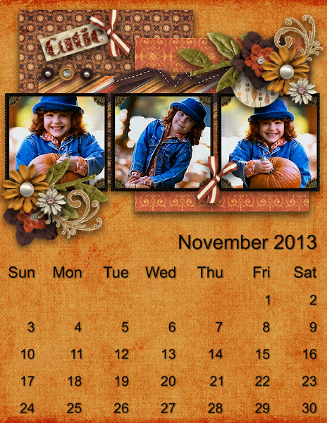 Nov Calendar