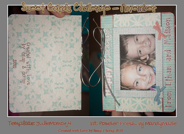 Nov Sweet Card