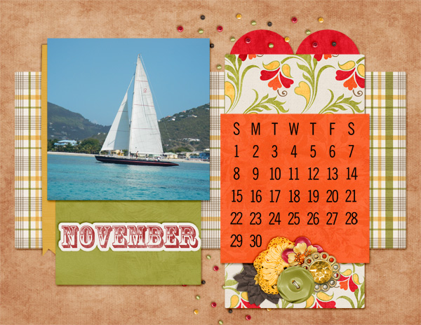November 15 Calendar